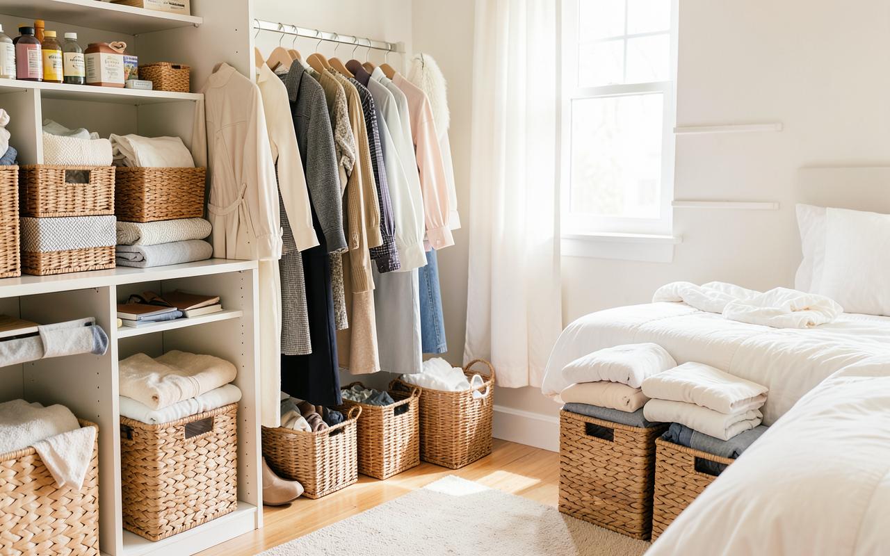 Spring Cleaning illustration for article: Looking for Strata Cleaning Near Me? What to Check Before Hiring a Cleaner